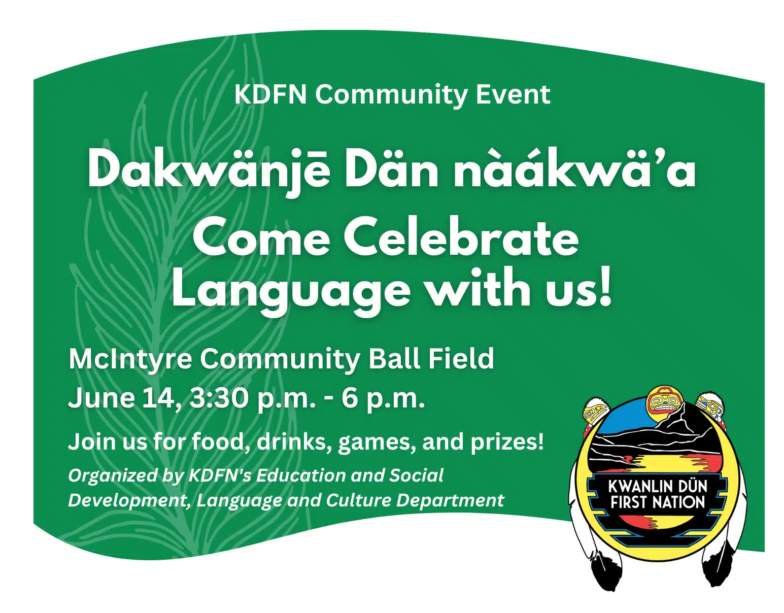 Language Celebration Save the Date